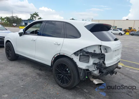 2017 Porsche Cayenne Platinum Edition from USA, damaged, VIN WP1AA2A29HKA83911